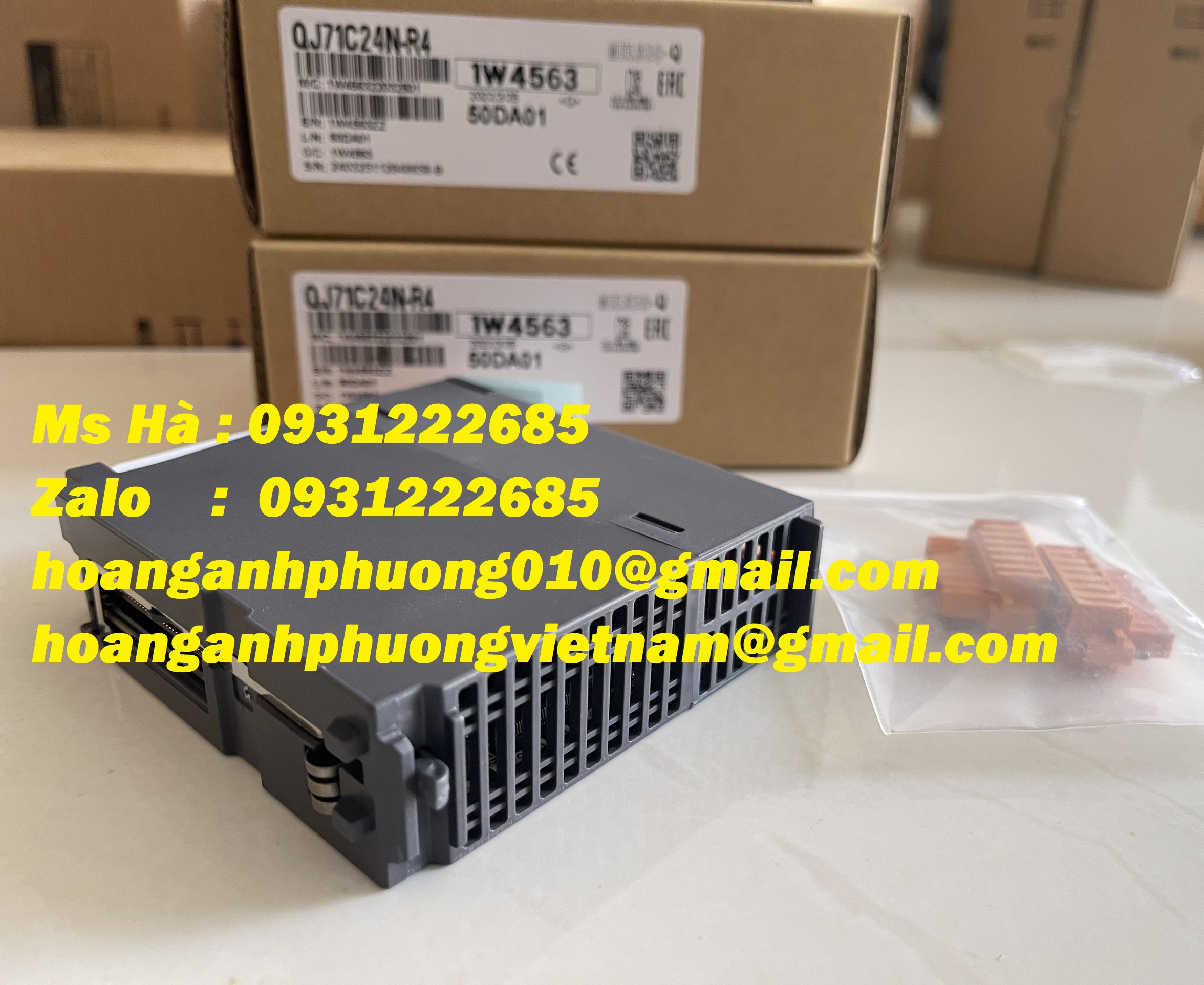 Bộ điều khiển PLC mitsubishi QJ71C24N-R4 nhập giá tốt