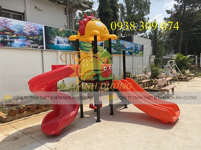 Cầu trượt liên hoàn nhập khẩu, cầu trượt liên hoàn siêu đẹp