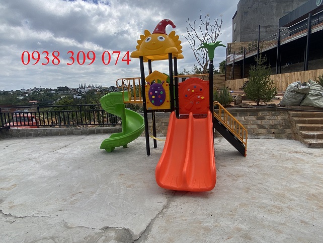 Cầu trượt liên hoàn nhập khẩu, cầu trượt liên hoàn siêu đẹp