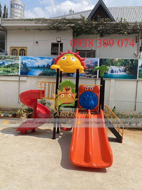 Cầu trượt liên hoàn nhập khẩu, cầu trượt liên hoàn siêu đẹp