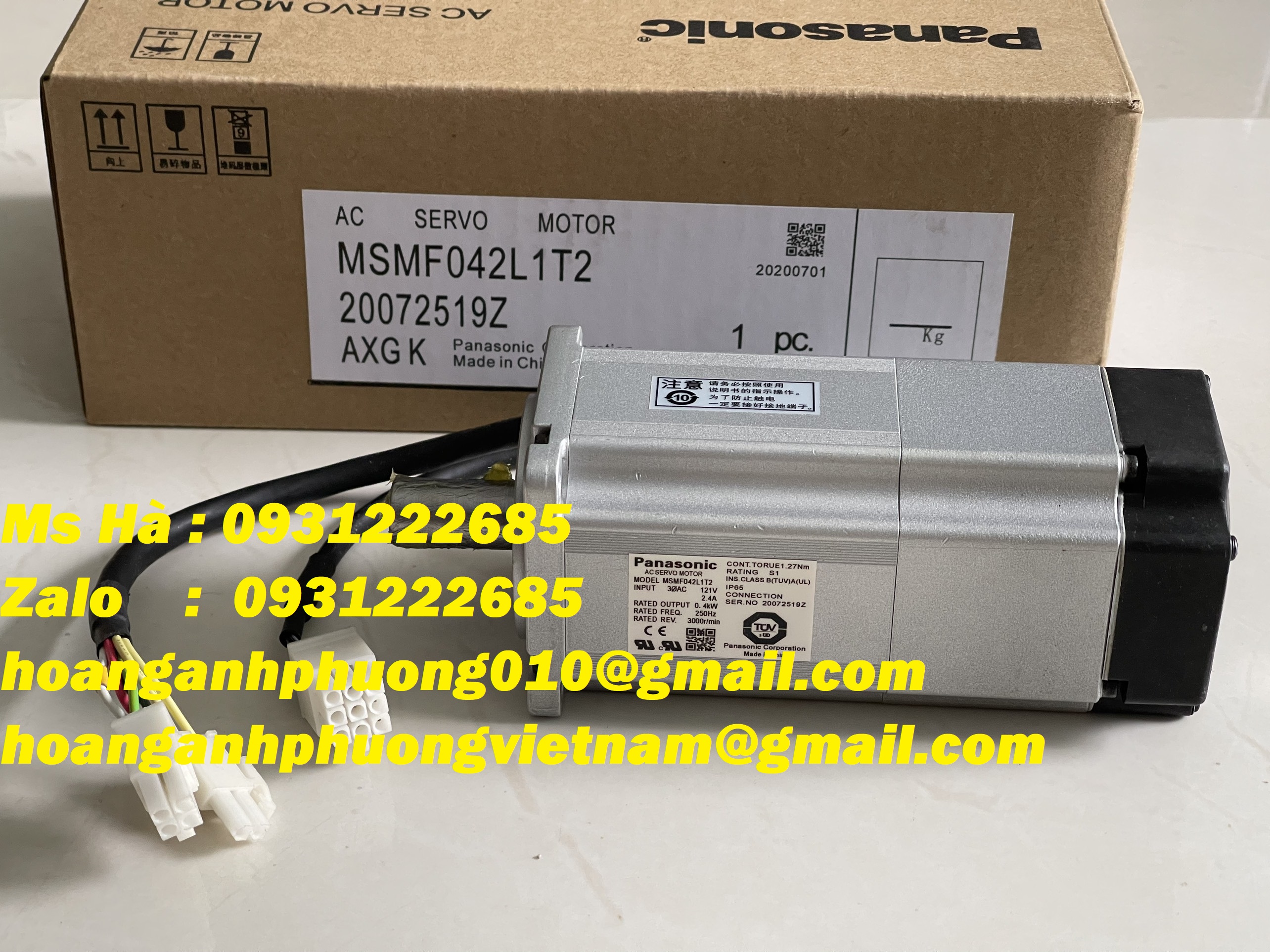 Minas A6 servo panasonic MSMF042L1T2 - Bình Dương