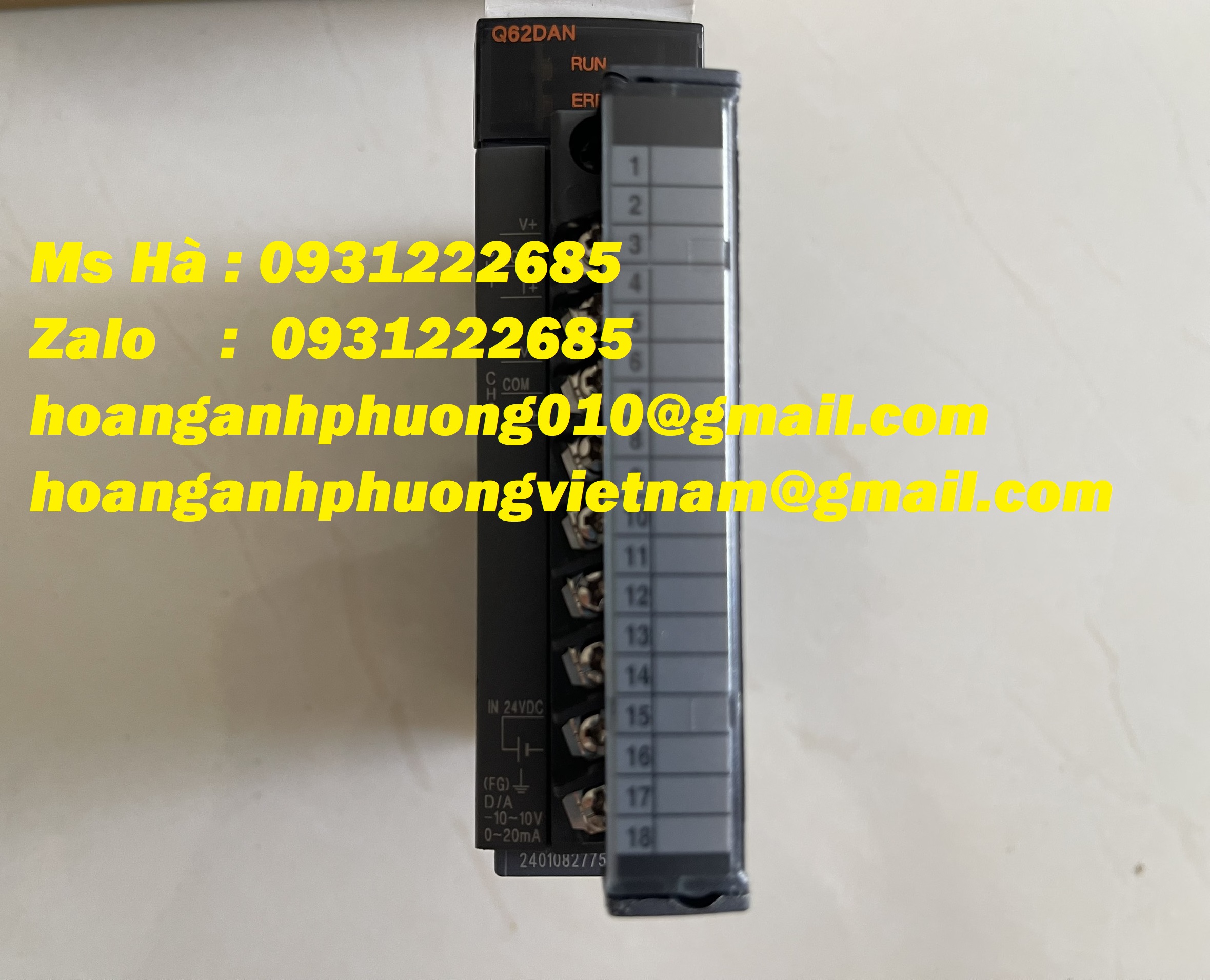 Module analog new 100% dòng mitsubishi Q62DAN