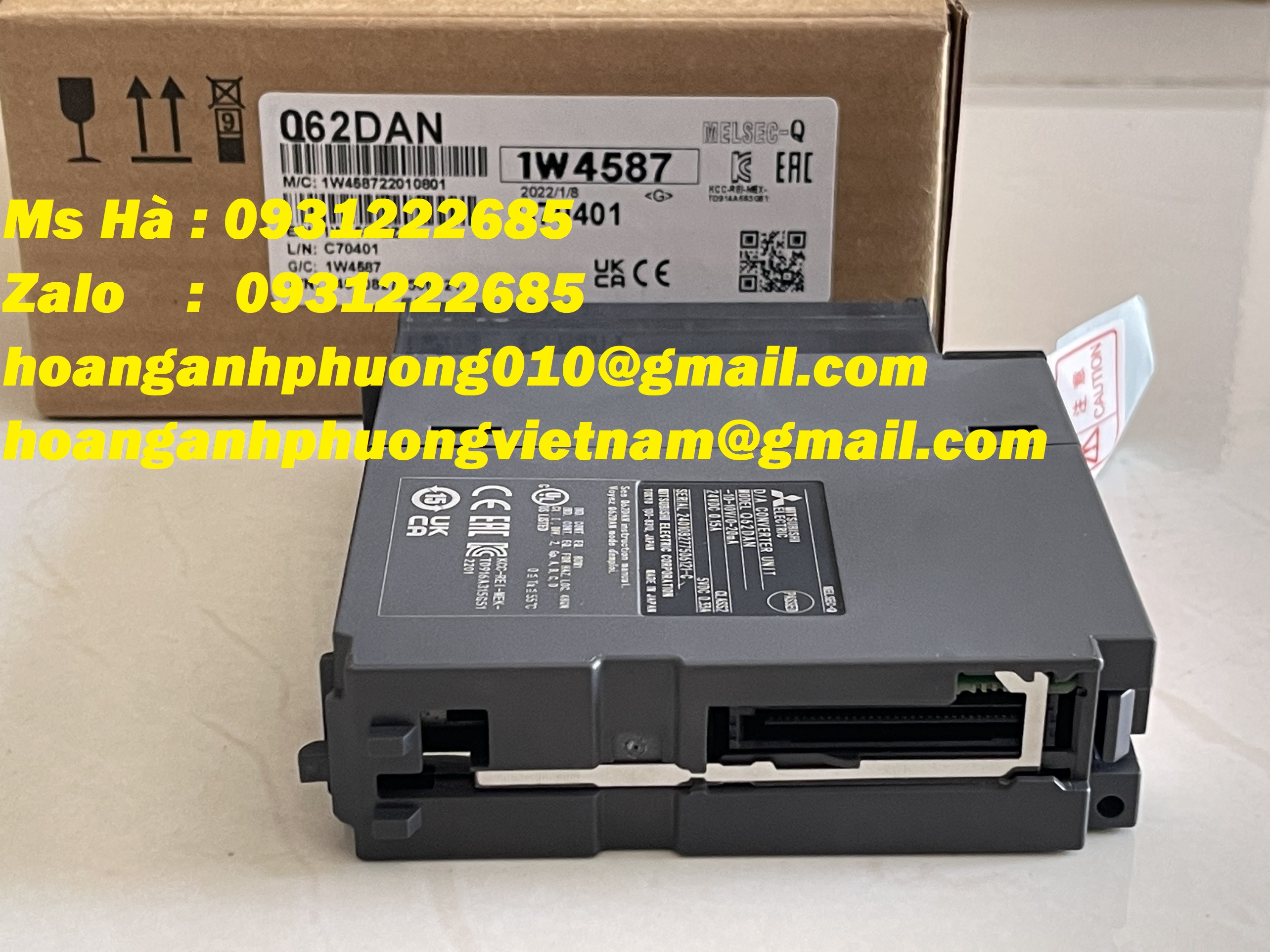 Module analog new 100% dòng mitsubishi Q62DAN