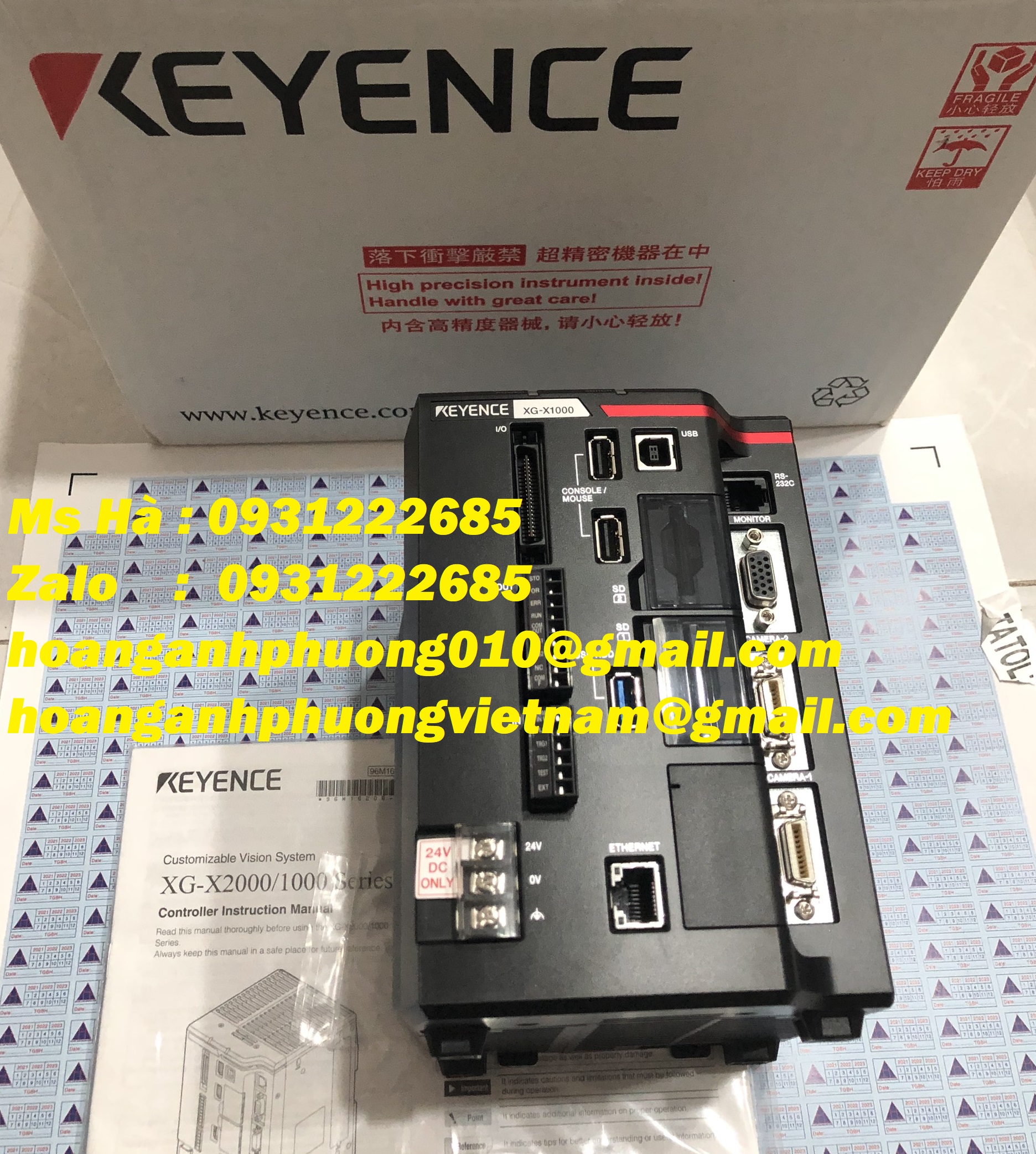 KEYENCE bộ điều khiển - XG series XG-X1000 - hàng nhập khẩu
