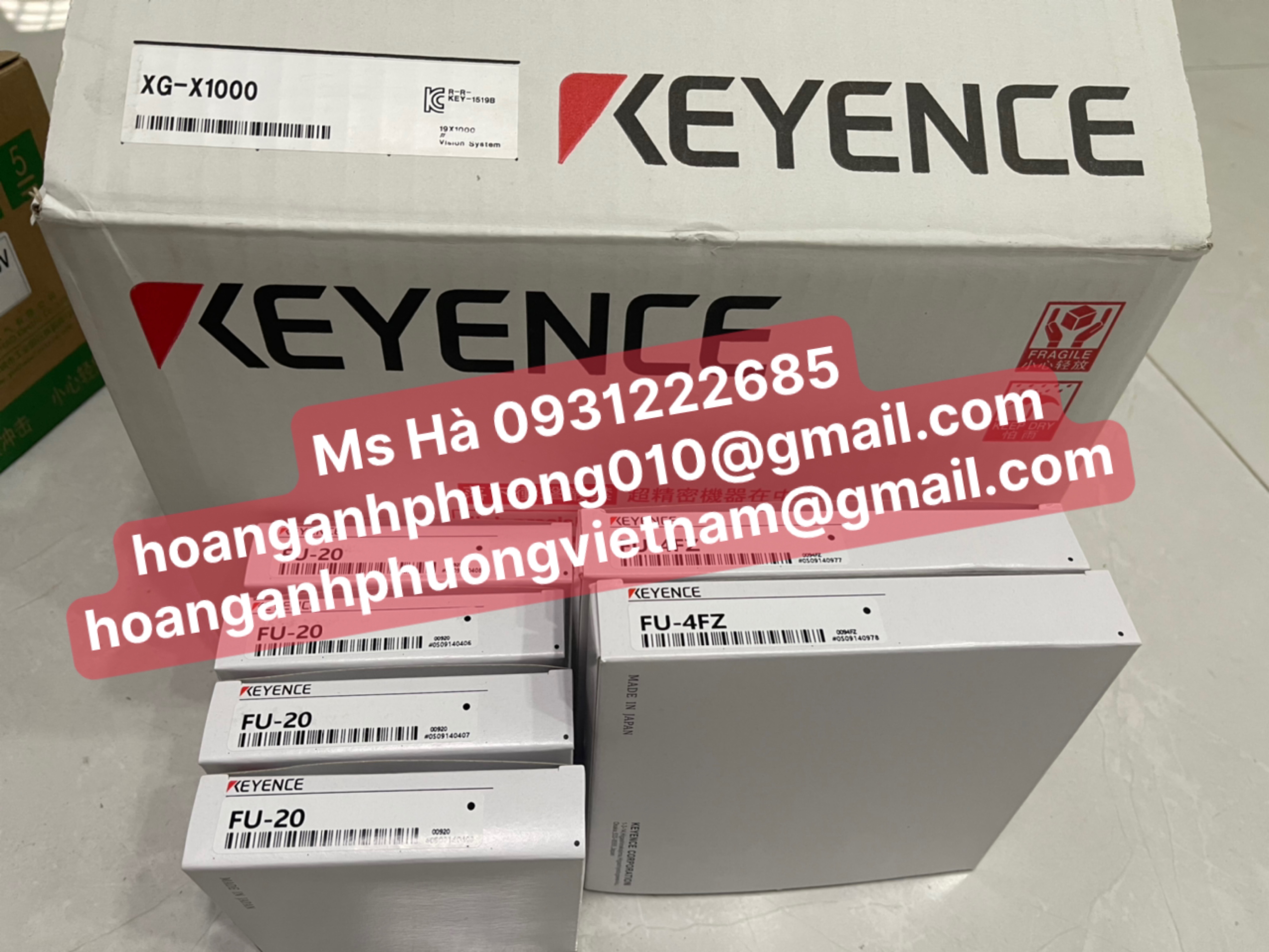 KEYENCE bộ điều khiển - XG series XG-X1000 - hàng nhập khẩu