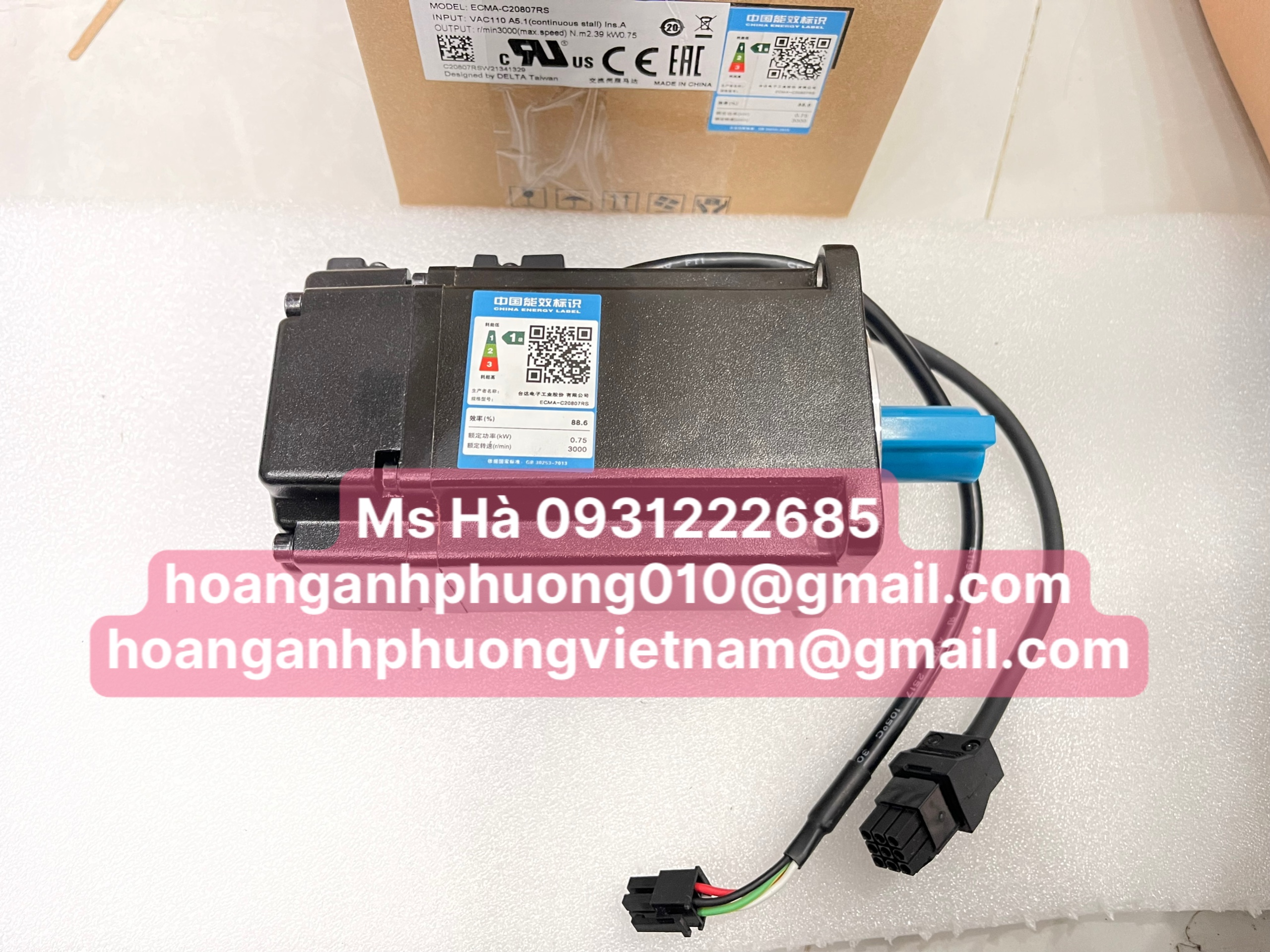Delta động cơ ECMA-C20807RS - Hoàng Anh Phương