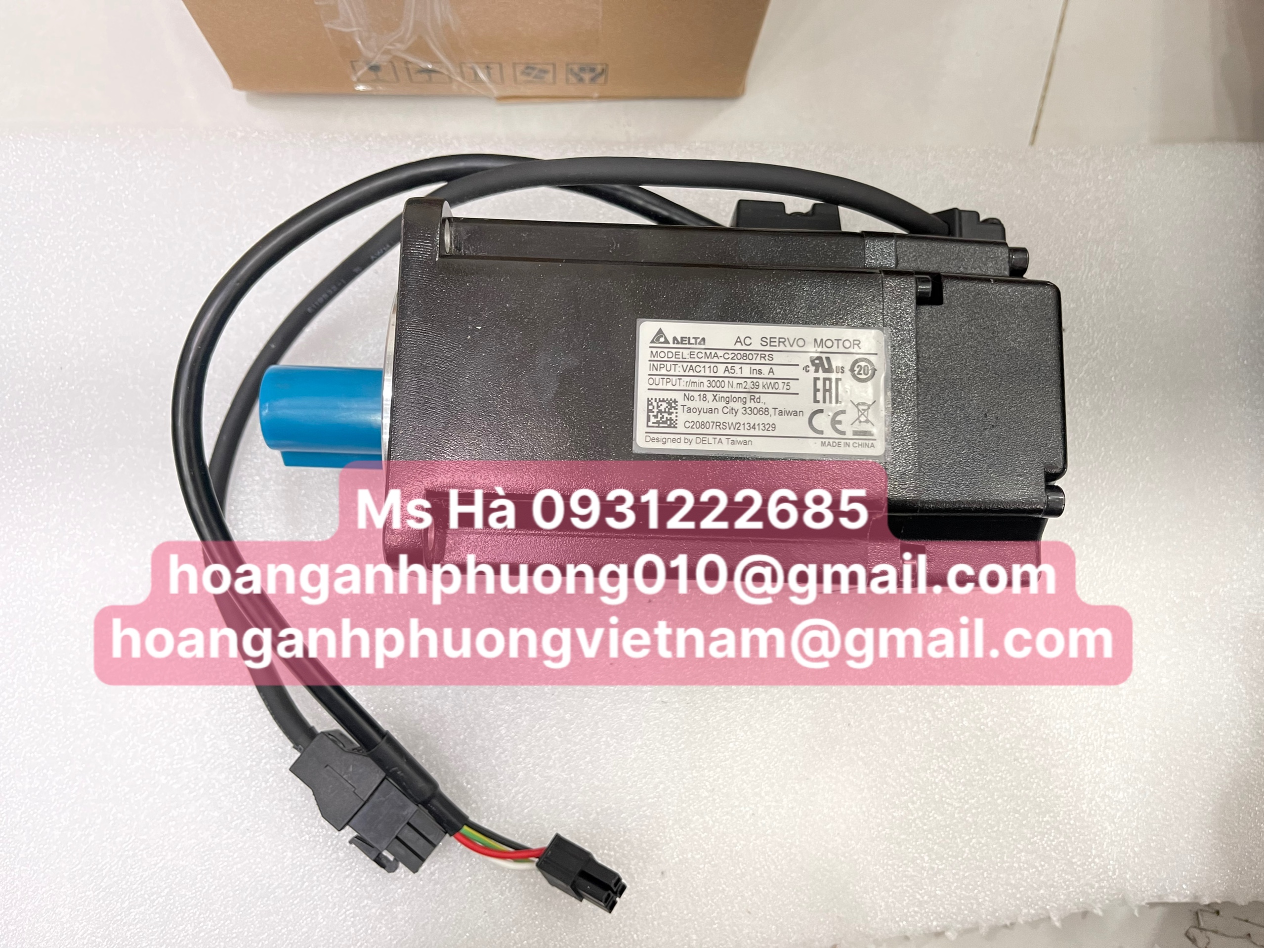 Delta động cơ ECMA-C20807RS - Hoàng Anh Phương