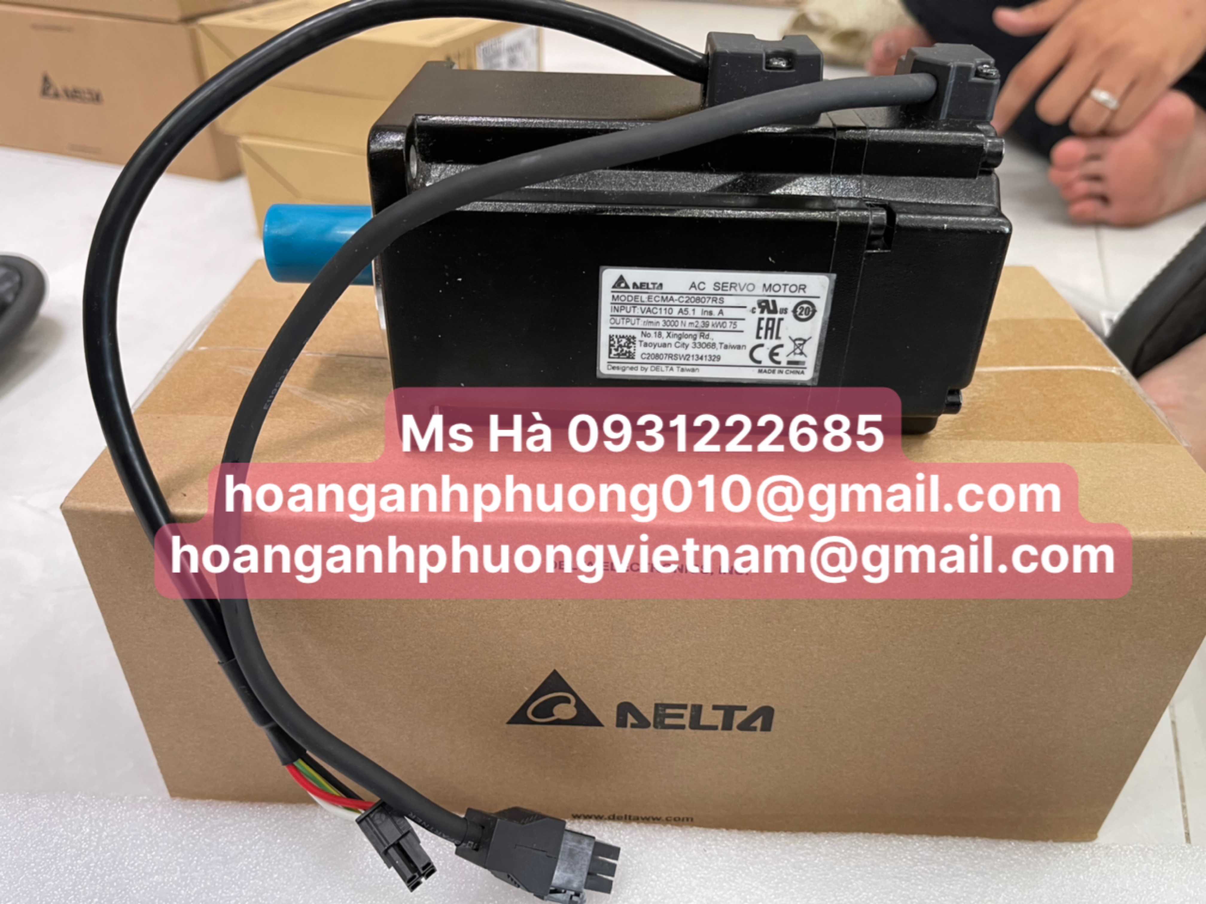 Delta động cơ ECMA-C20807RS - Hoàng Anh Phương