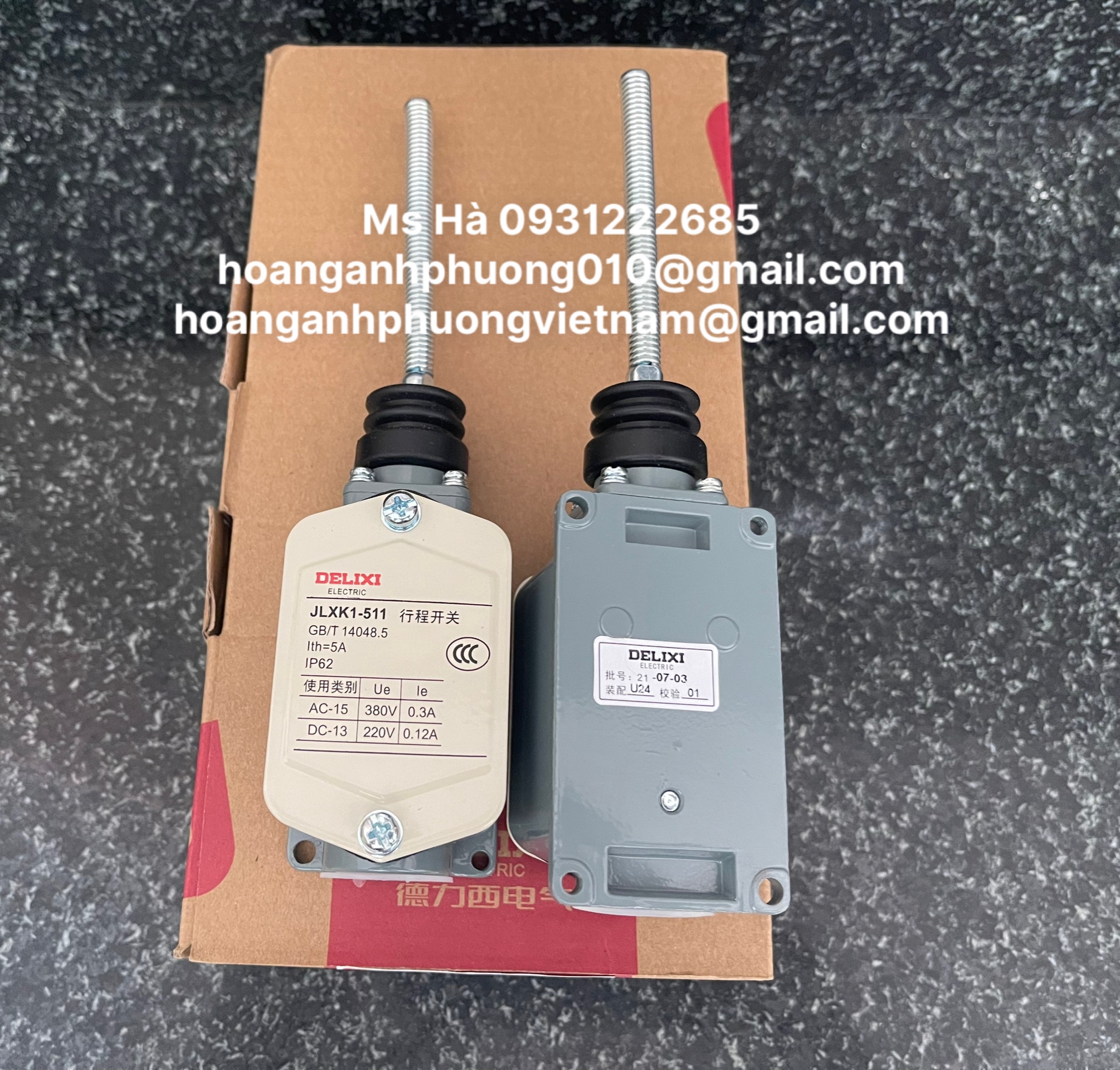 Công tắc hành trình Delixi JLXK1-511 giá ưu đãi toàn quốc