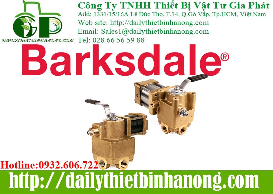 Đầu dò áp suất, Cảm biến mức, Công tắc áp suất BARKSDALE
