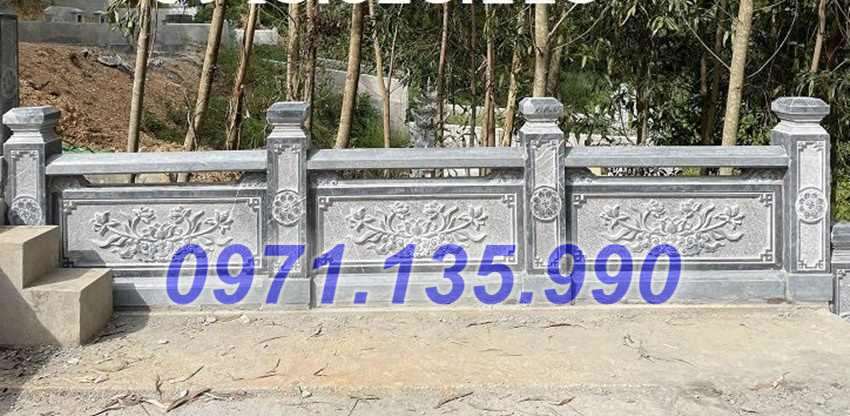 Lan can đá đẹp - Mẫu lan can bằng đá xanh đẹp bán tại Hải Phòng