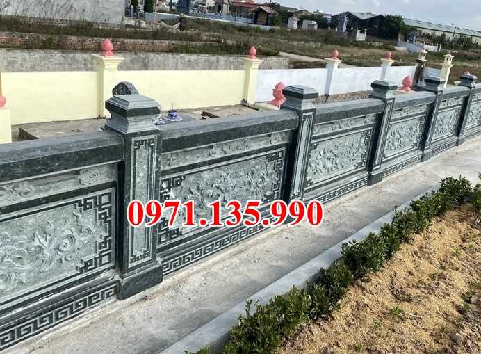 Lan can đá đẹp - Mẫu lan can bằng đá xanh đẹp bán tại Hải Phòng