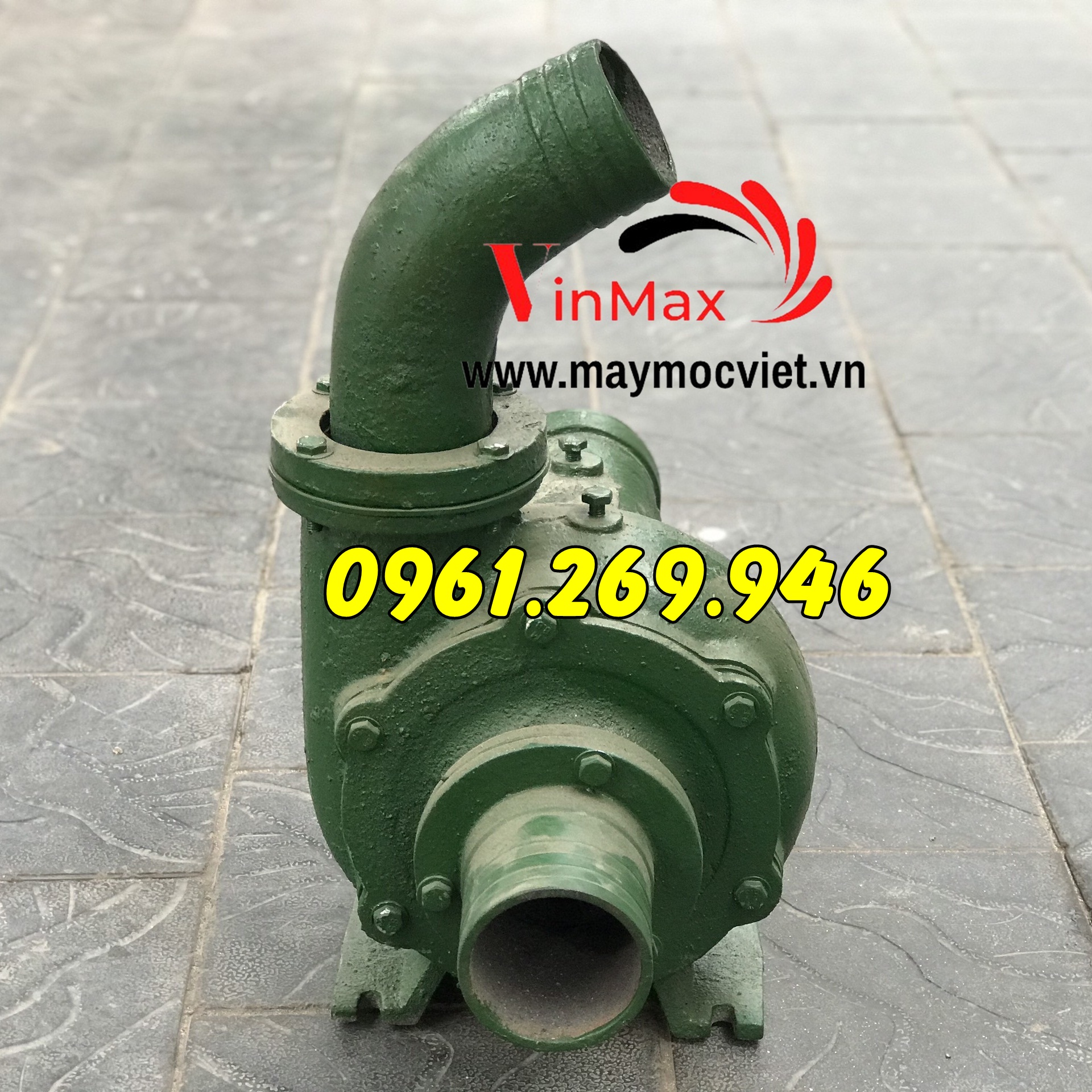 Sên bơm hút cát hút bùn phi 100 Vinmax BC100 dùng cho đầu nổ