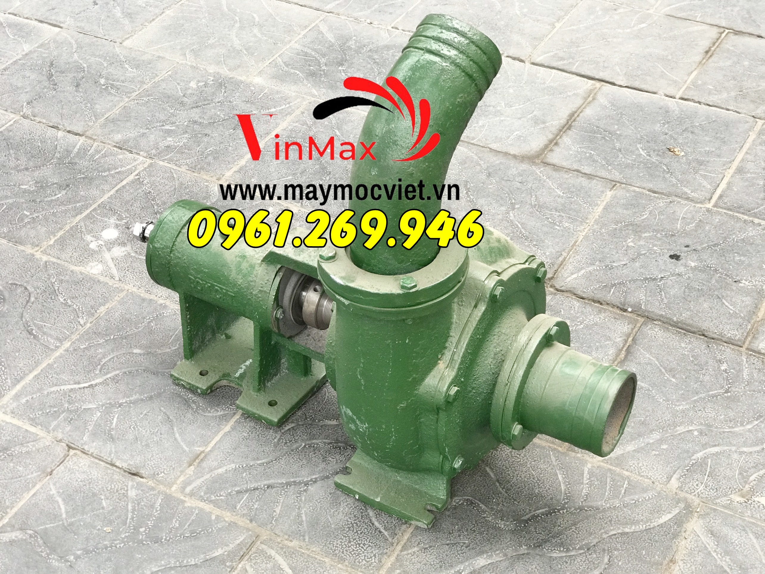 Sên bơm hút cát hút bùn phi 100 Vinmax BC100 dùng cho đầu nổ