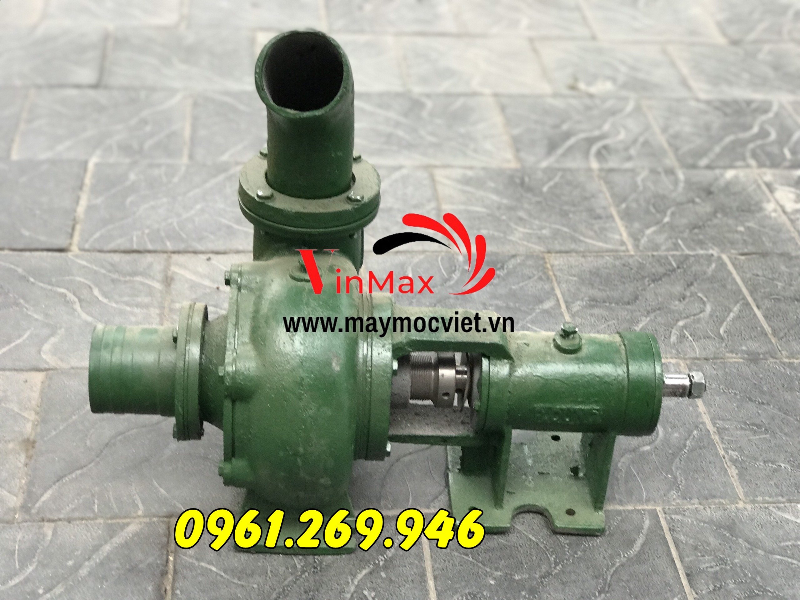 Sên bơm hút cát hút bùn phi 100 Vinmax BC100 dùng cho đầu nổ