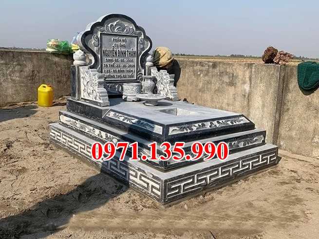 Giá mẫu mộ đá đẹp bán tại Long An - Mộ bằng đá đẹp nhất