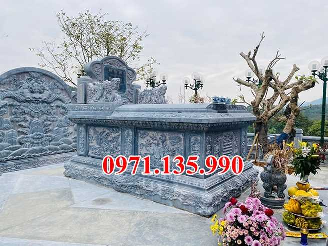 Giá mẫu mộ đá đẹp bán tại Long An - Mộ bằng đá đẹp nhất