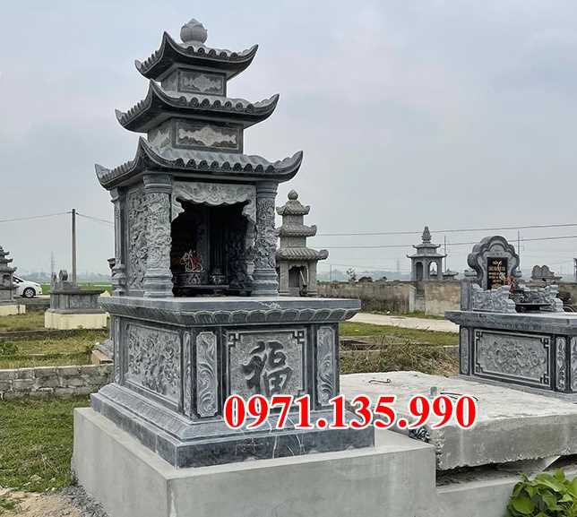 Đồng Tháp Mẫu mộ đá song thân phu thê ông bà bố mẹ bằng đá đẹp bán
