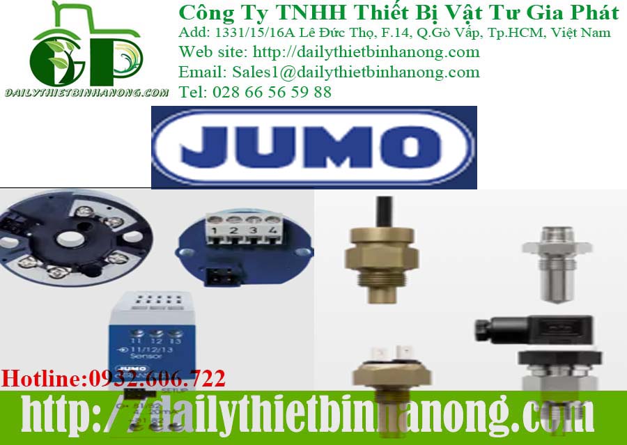 Cảm biến nhiệt độ, công tắc áp suất Jumo