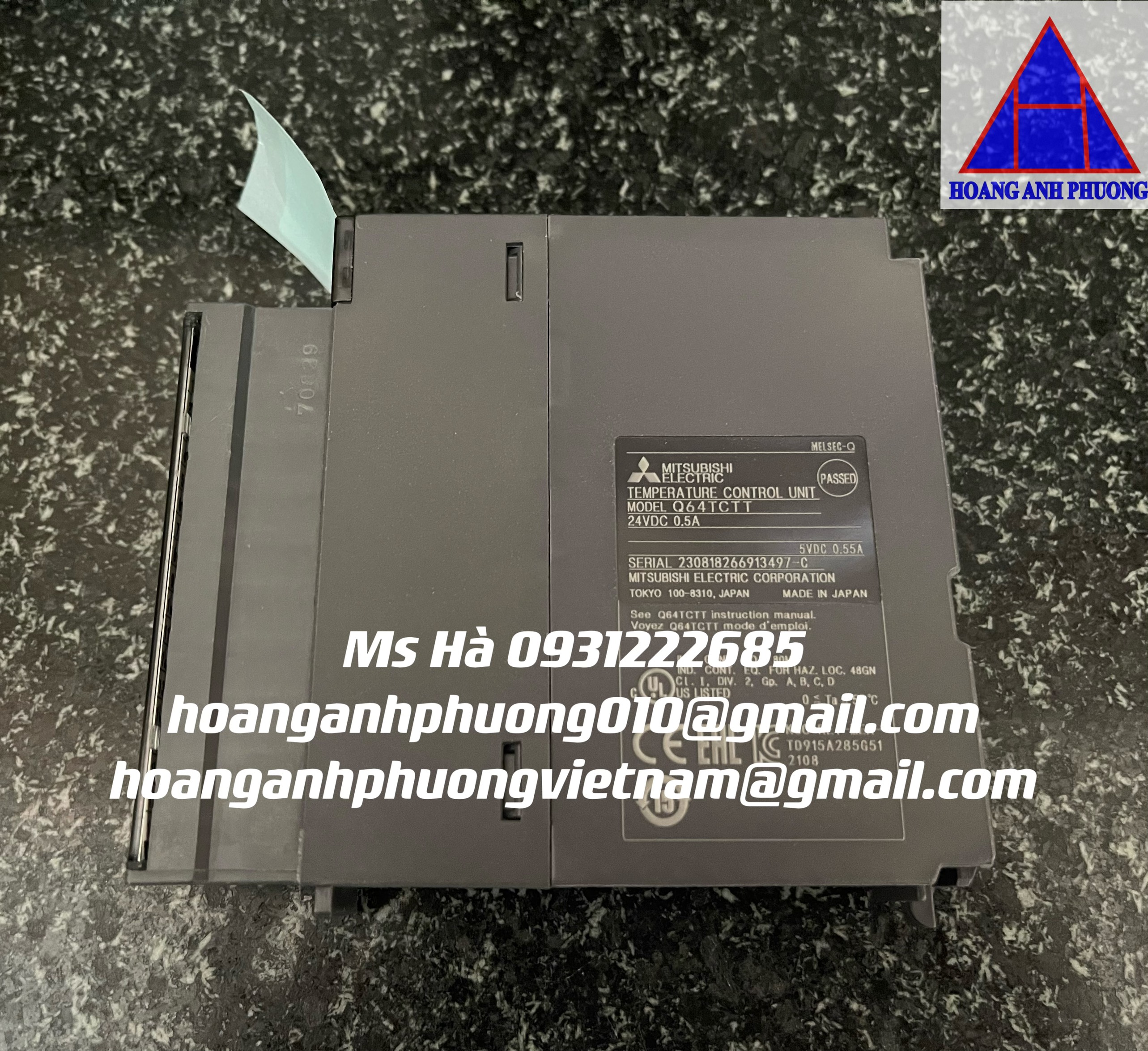 Mô đun điều khiển nhiệt Q64TCTT mitsubishi - giá tốt tại xưởng