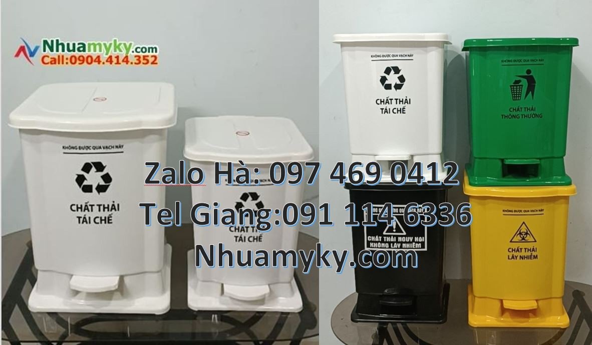 Bán thùng đựng rác y tế cỡ nhỏ 60l,thùng đựng rác y tế cỡ lớn 120l rẻ