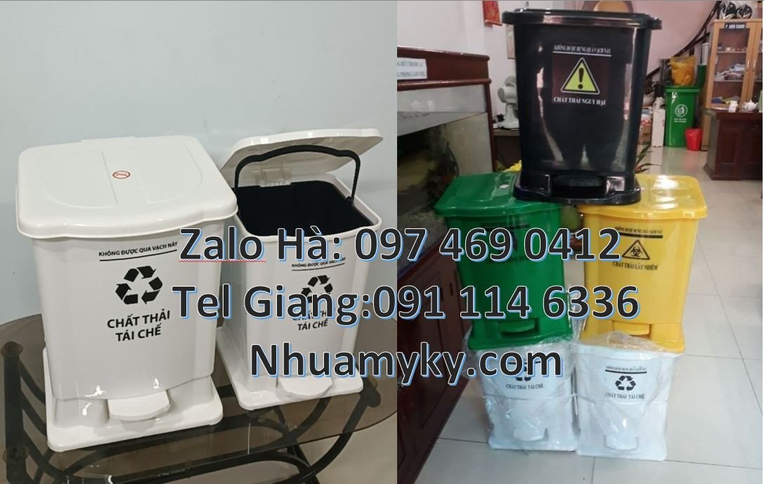 Bán thùng đựng rác y tế cỡ nhỏ 60l,thùng đựng rác y tế cỡ lớn 120l rẻ