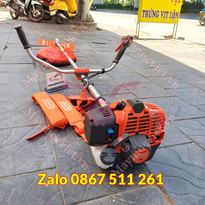 Máy cắt cỏ oshima 143 đeo vai tại Thanh Hóa