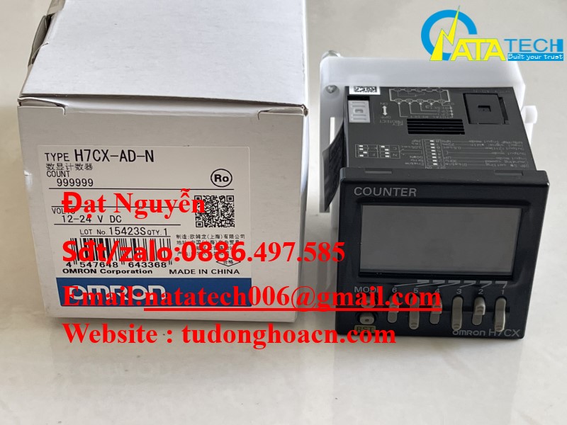 H7CX-AD-N bộ đếm Omron - THiết bị công nghiệp chính hãng