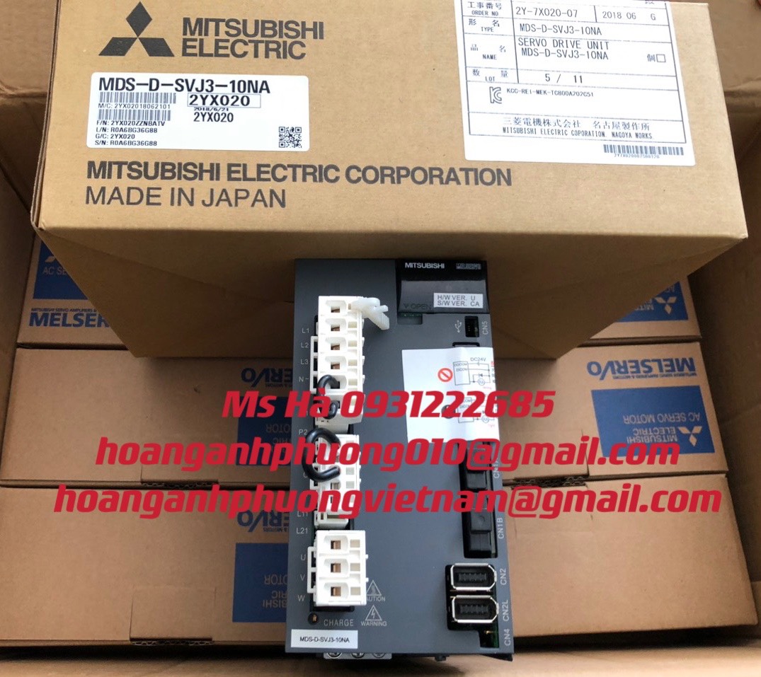 Hoàng Anh Phương chuyên servo mitsubishi MDS-D-SVJ3-10NA