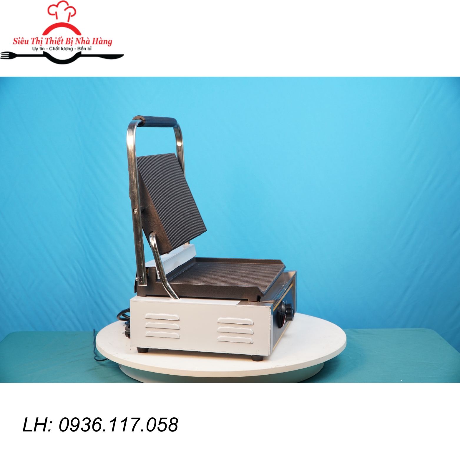 Máy ép bánh mì đơn dùng điện+ nướng thịt cao cấp