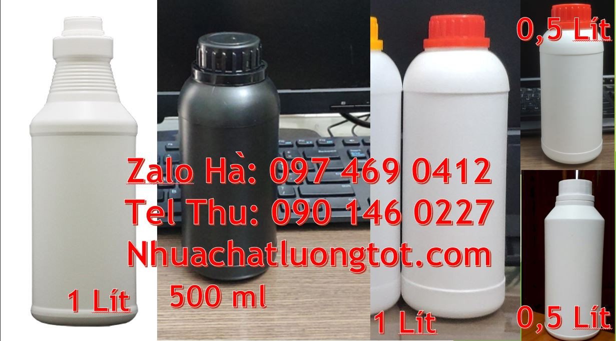 Bán chai nhựa hdpe đựng hóa chất,chai nhựa 1l đựng dầu ăn,chai nhựa rẻ