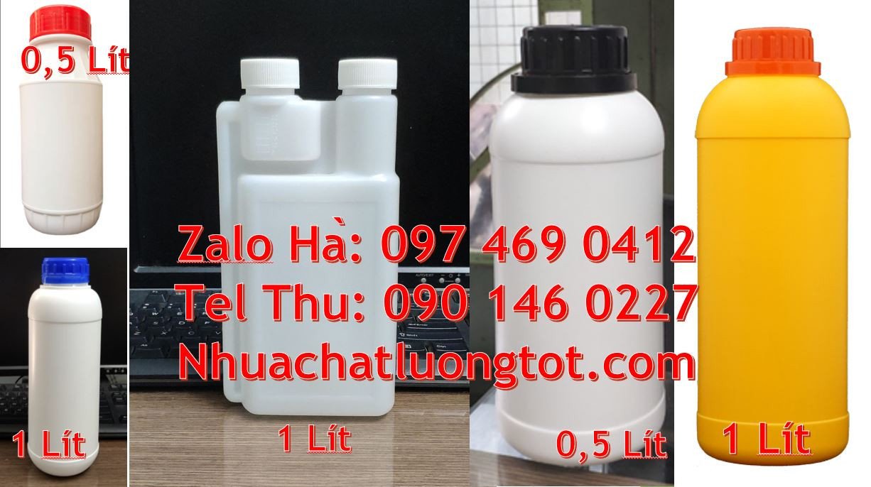 Bán chai nhựa hdpe đựng hóa chất,chai nhựa 1l đựng dầu ăn,chai nhựa rẻ