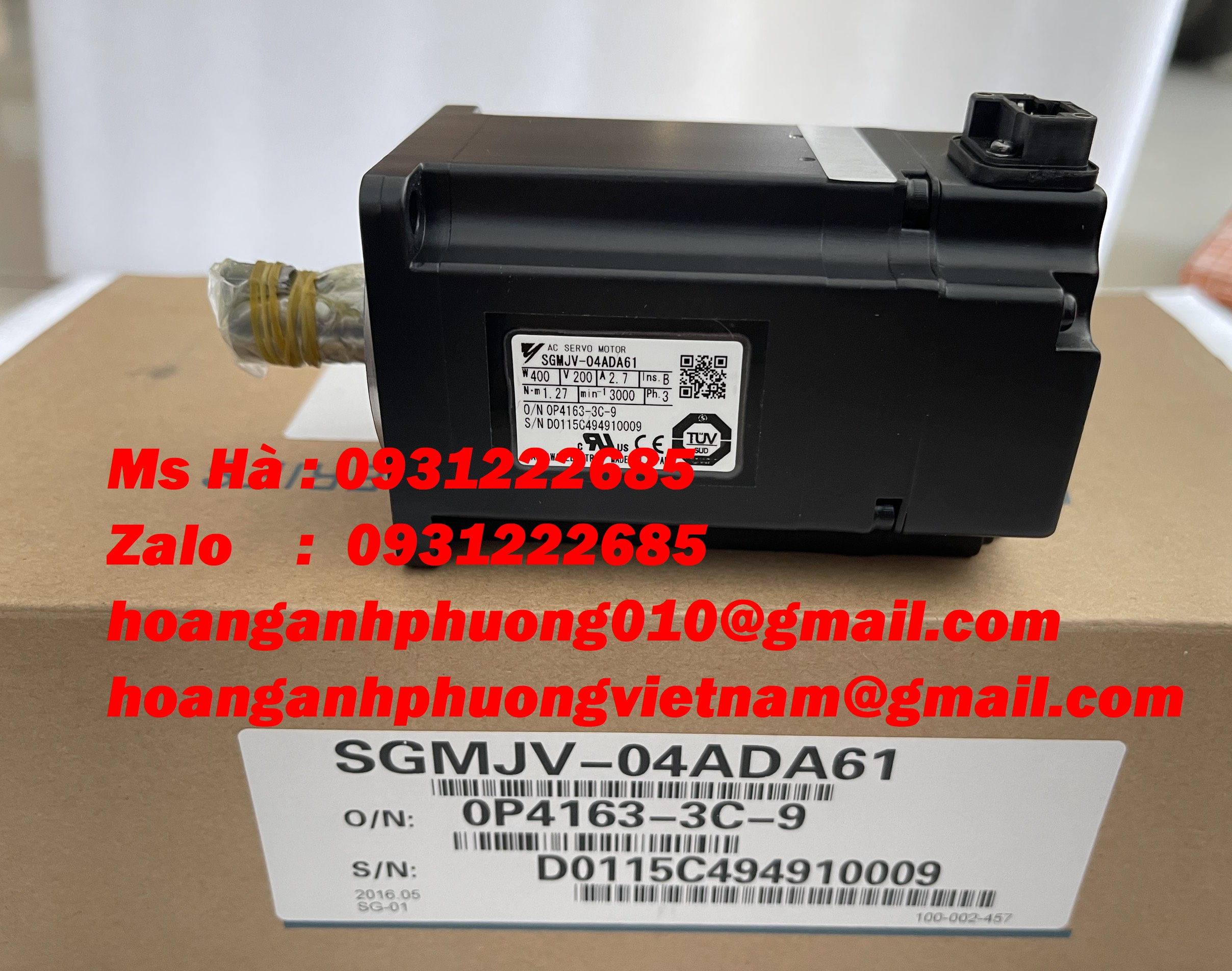 Động cơ bước yaskawa SGMJV-04ADA61 chính hãng 100%