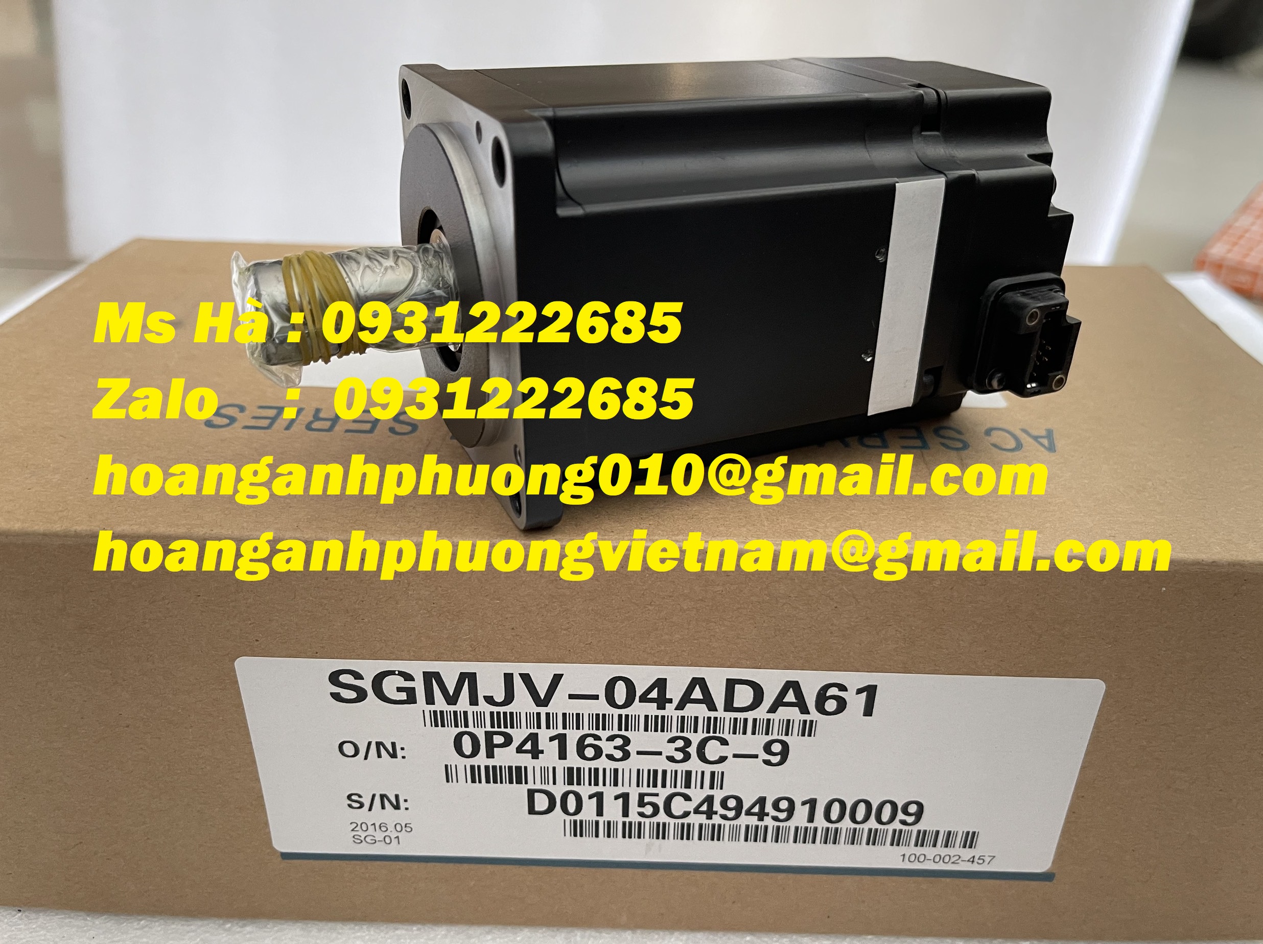 Động cơ bước yaskawa SGMJV-04ADA61 chính hãng 100%