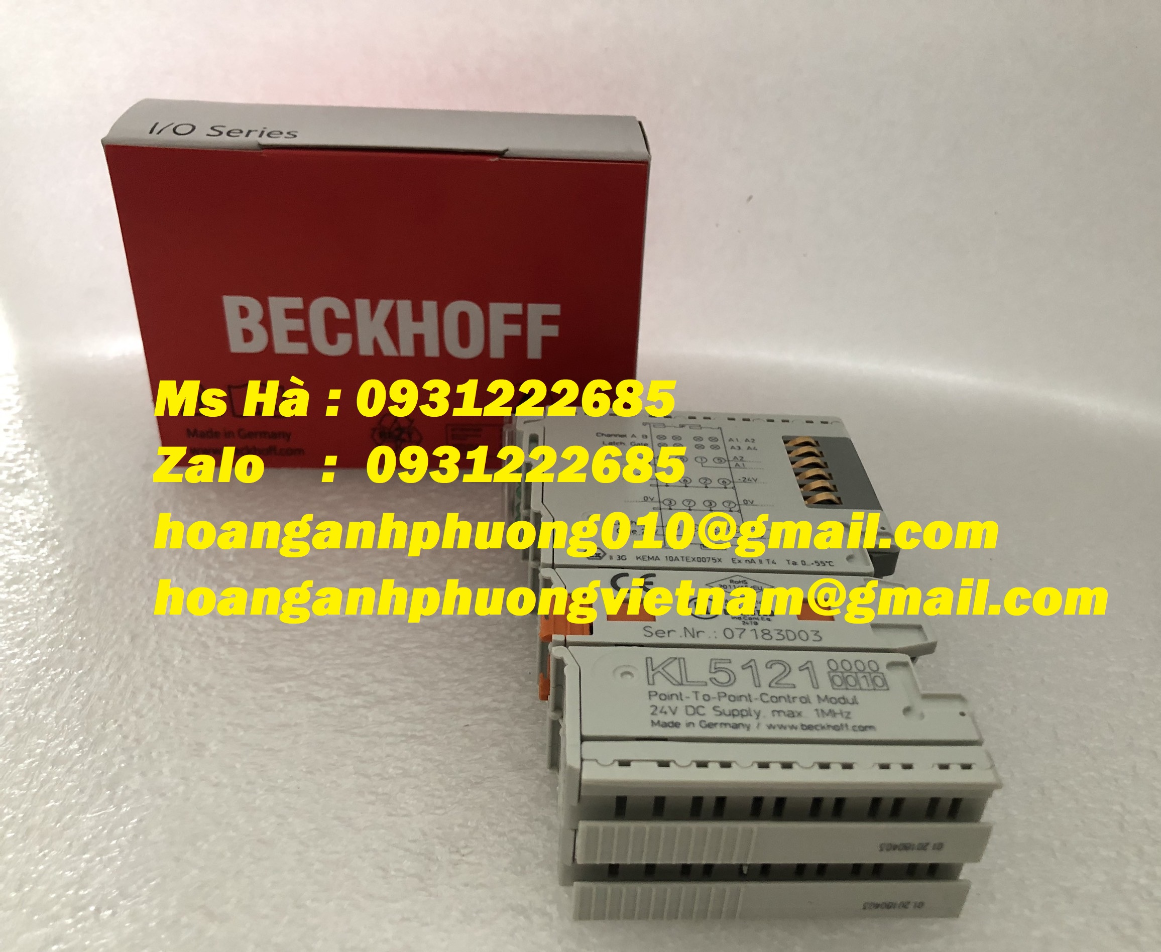 Bus terminal beckhoff KL5121 giá cạnh tranh hiện nay