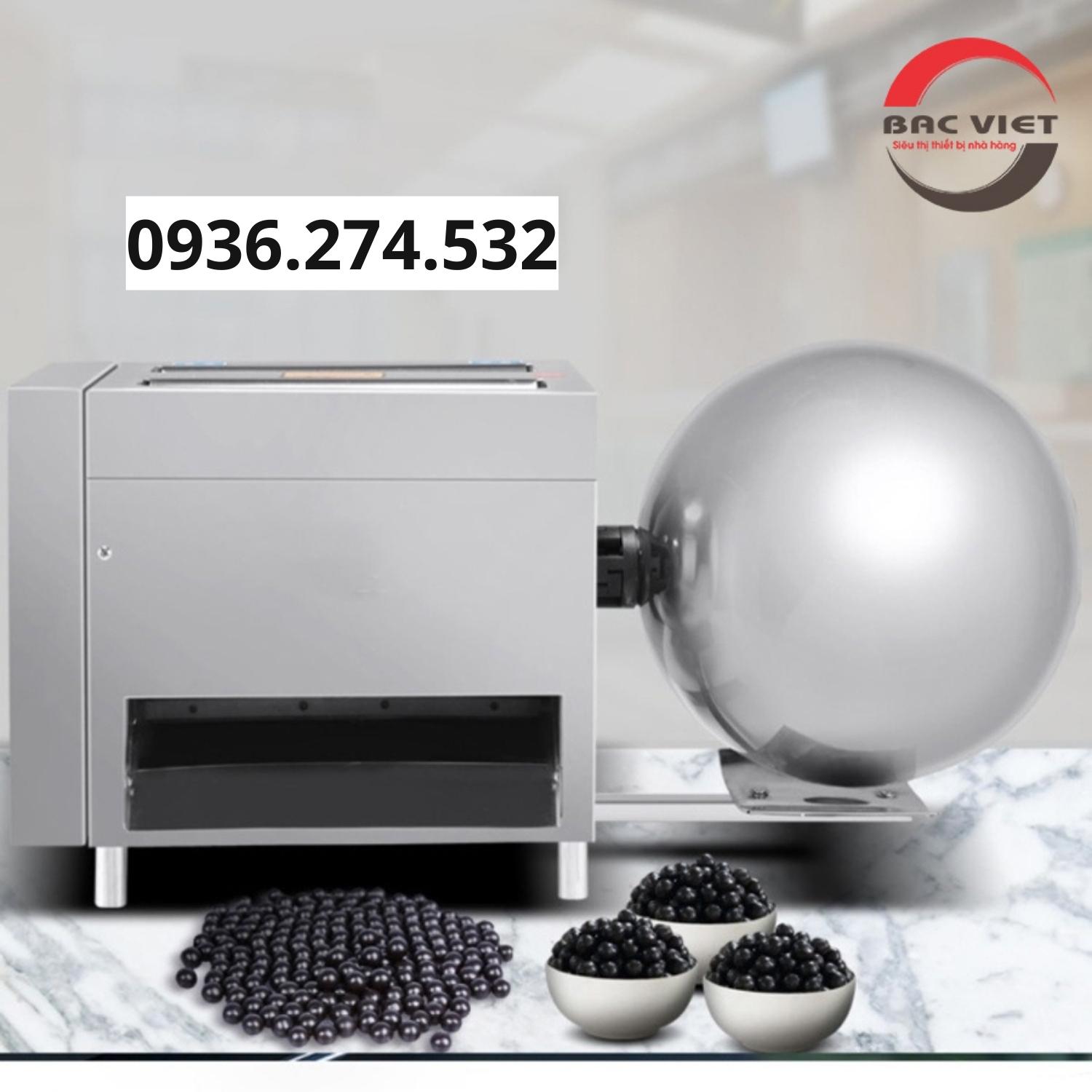 Máy viên trân châu, viên tinh bột nghê, viên thuốc bắc tự động size 8M