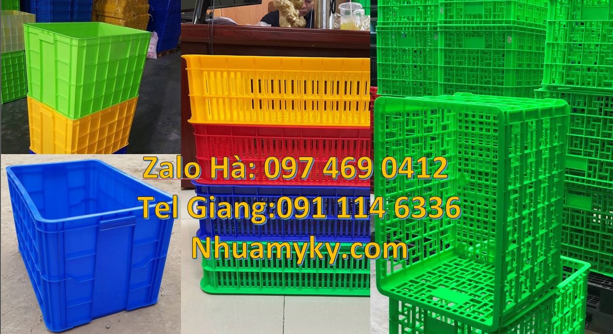 Bán sóng nhựa hở có nắp đậy,giỏ nhựa chở sau xe máy đựng hoa quả trái