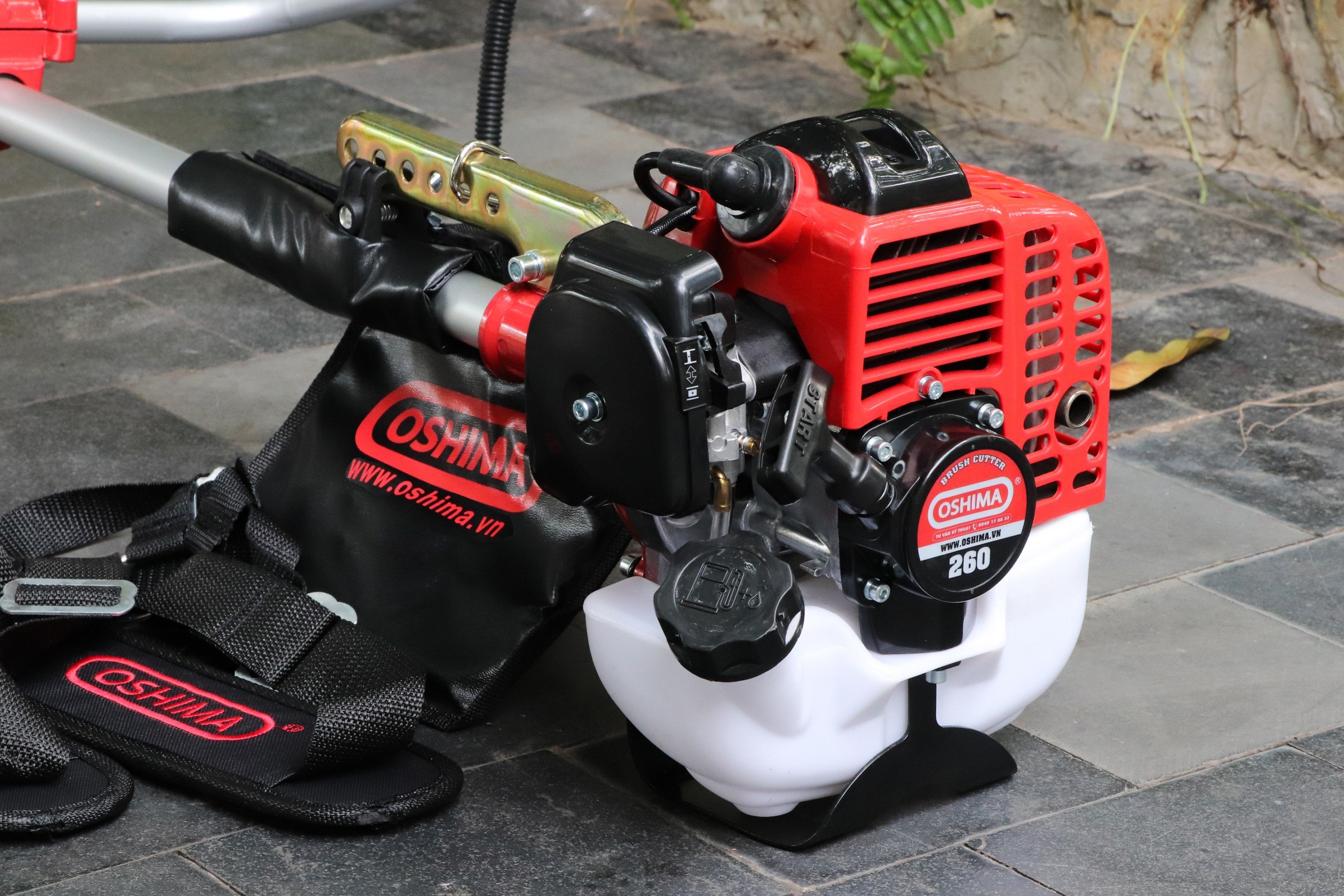 Máy cắt cỏ Oshima XD260 bảo hành 12 tháng