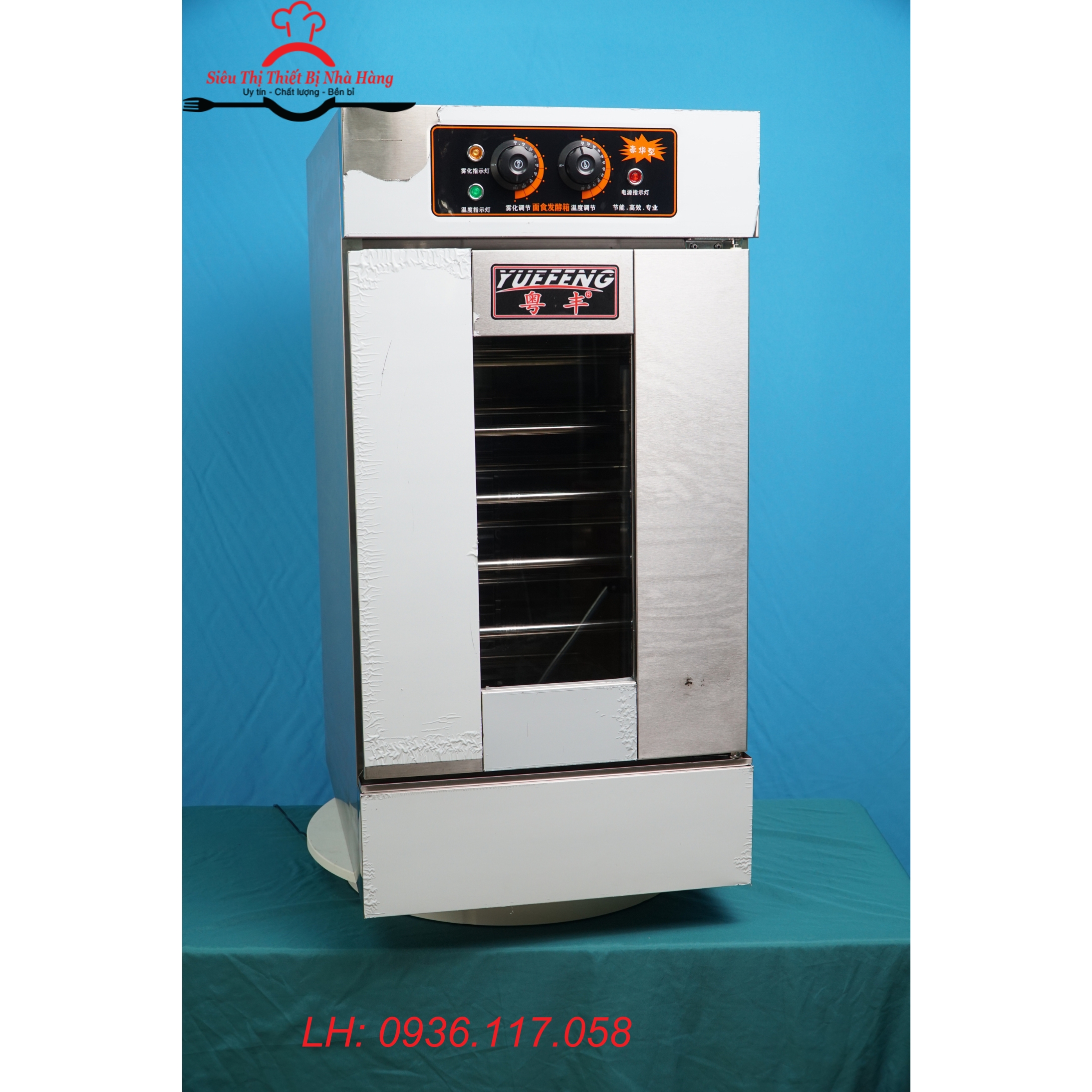 Tủ ủ bột đa năng 6 khay tiết kiệm thời gian