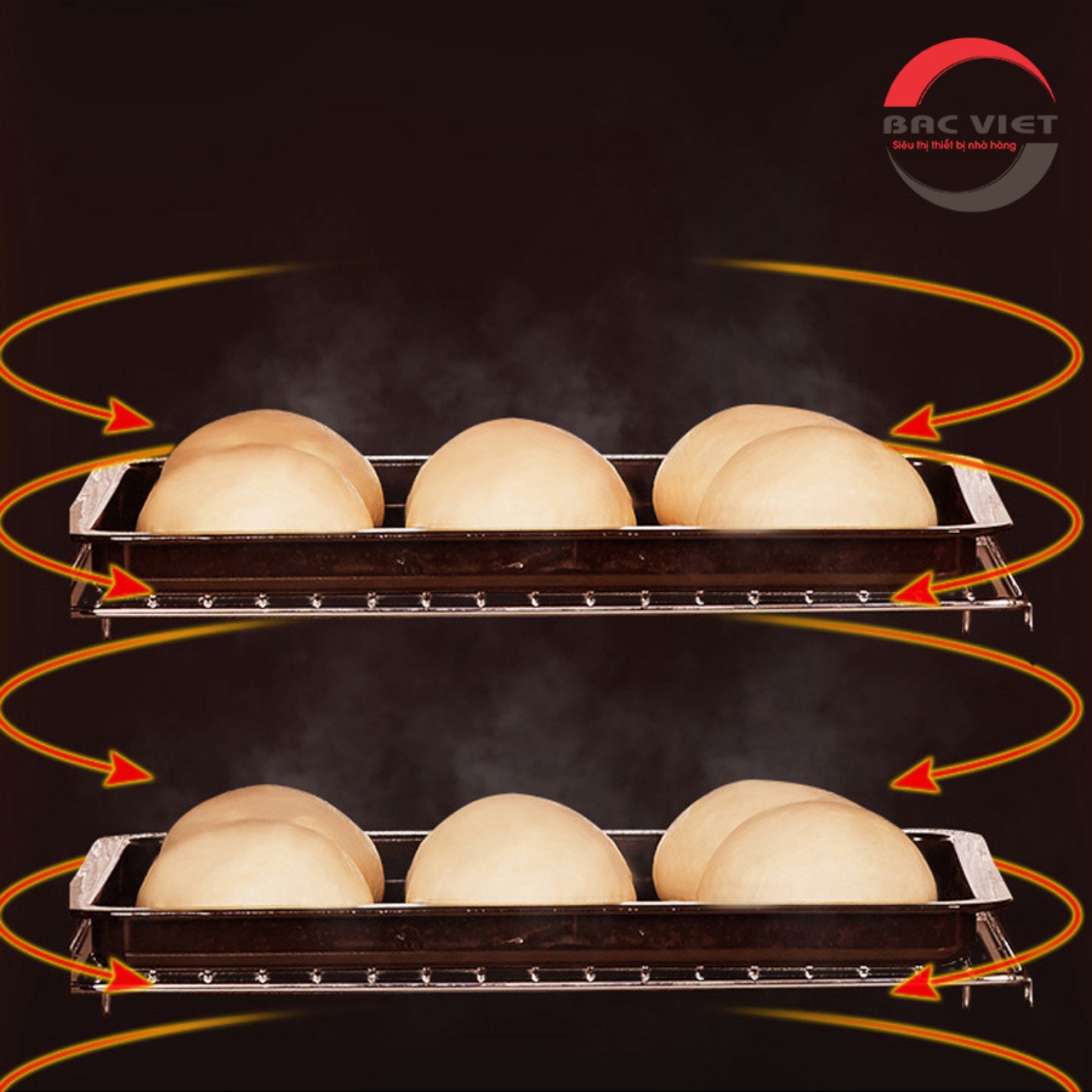 Tủ ủ bột đa năng 16 khay tiện lợi, an toàn, dễ sử dụng