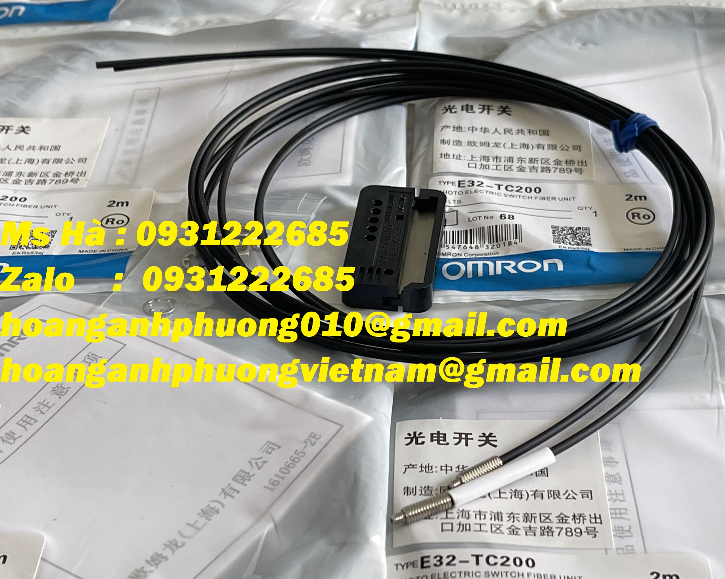 Chuyên cung cấp các dòng cảm biến omron E32-TC200 giá tốt