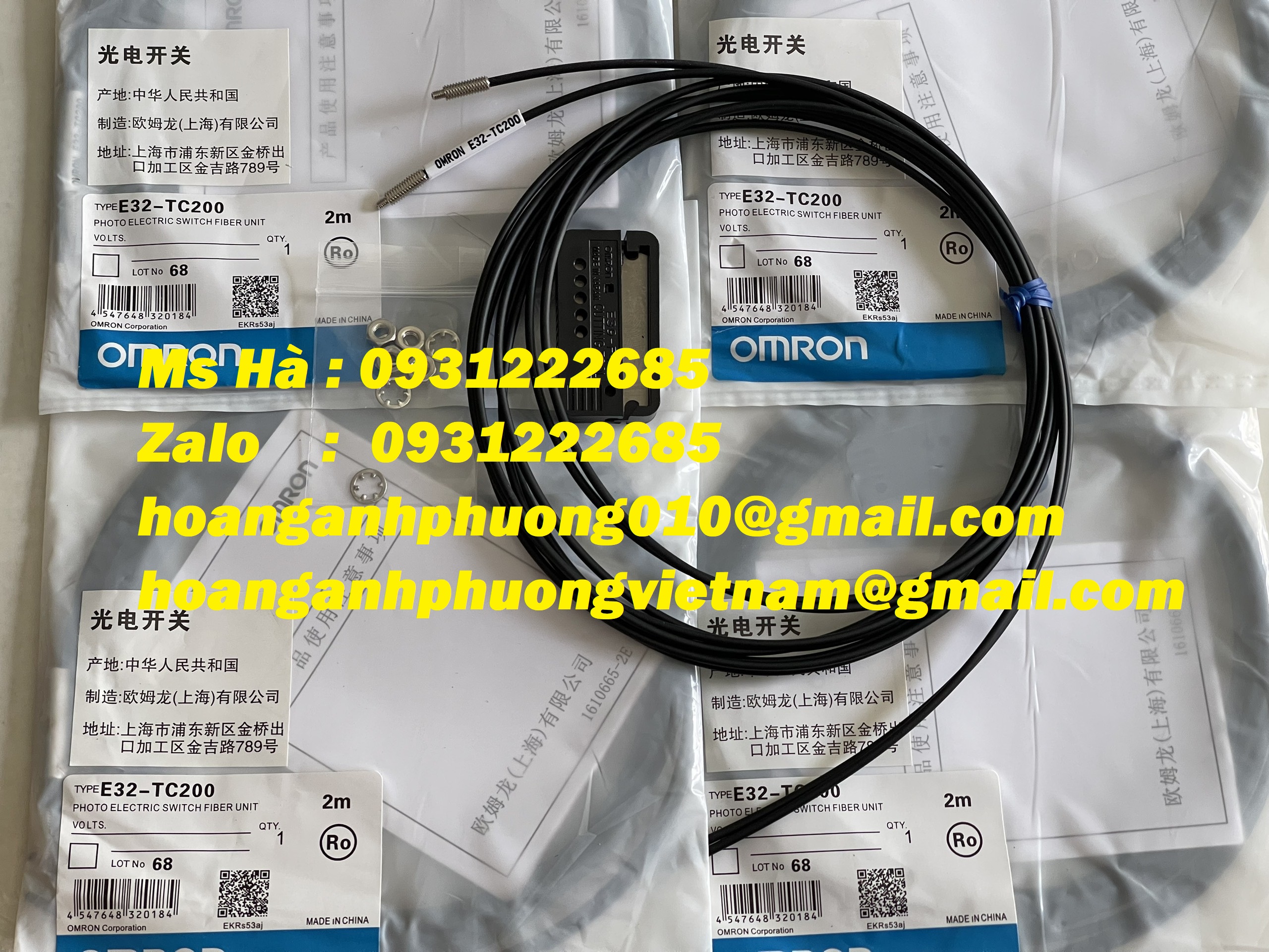Chuyên cung cấp các dòng cảm biến omron E32-TC200 giá tốt