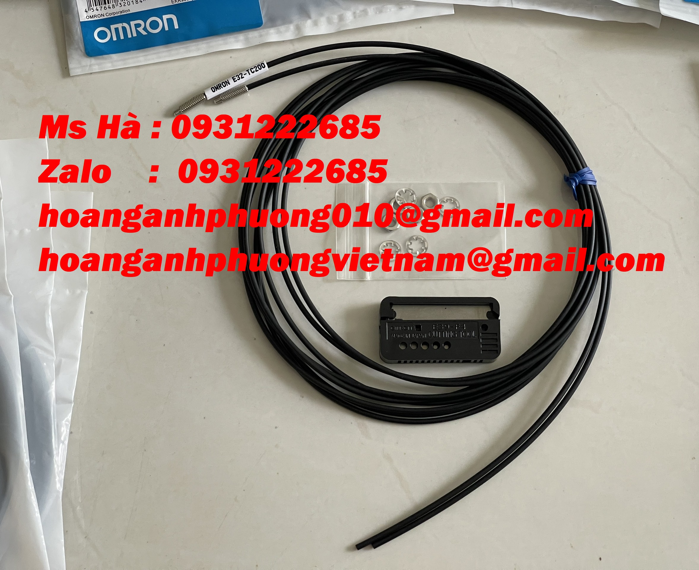 Chuyên cung cấp các dòng cảm biến omron E32-TC200 giá tốt