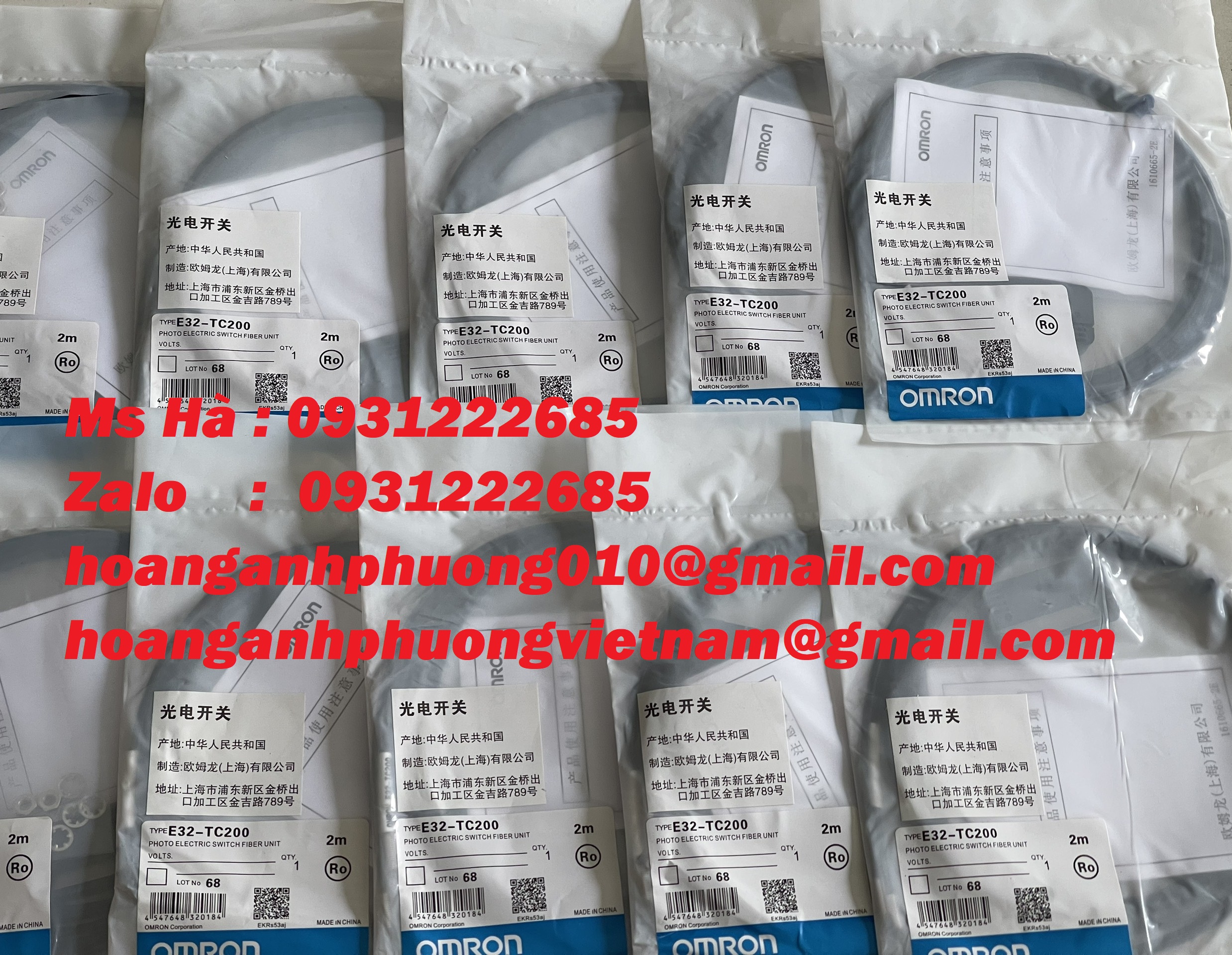 Chuyên cung cấp các dòng cảm biến omron E32-TC200 giá tốt