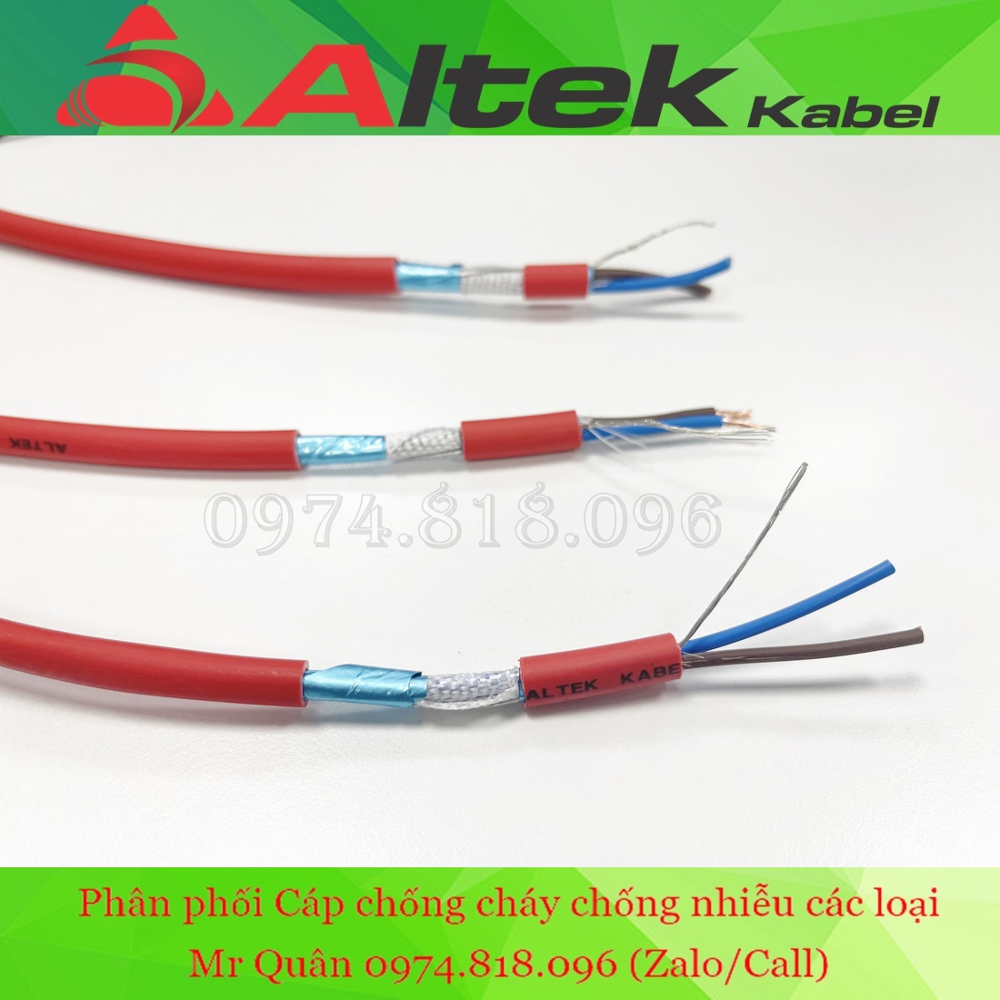 Cáp tín hiệu chống cháy chống nhiễu 2 lõi
