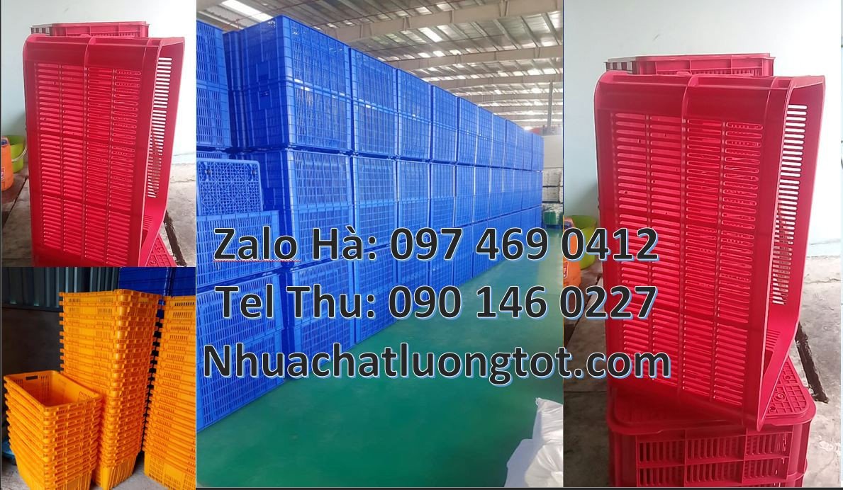 Bán giỏ nhựa 5 bánh xe,thùng nhựa đặc b3 đựng hải sản nuôi trồng nông