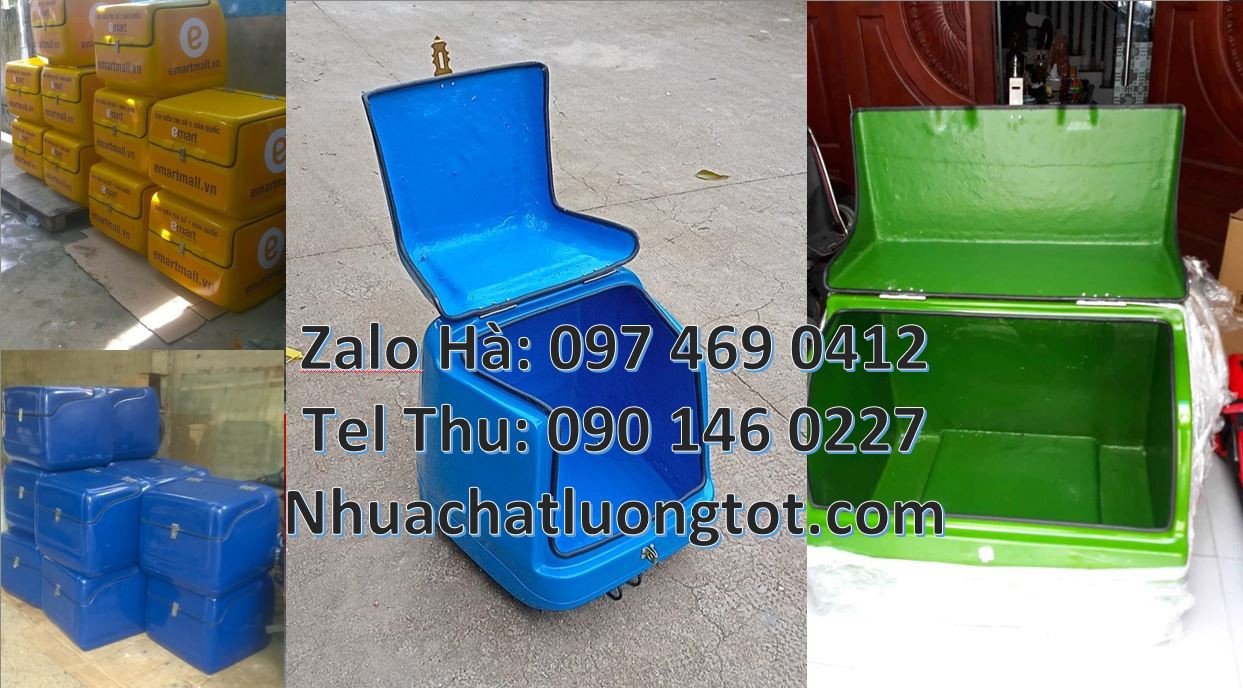 Bán thùng giao hàng sau xe máy,thùng giao hàng thương mại điện tử rẻ