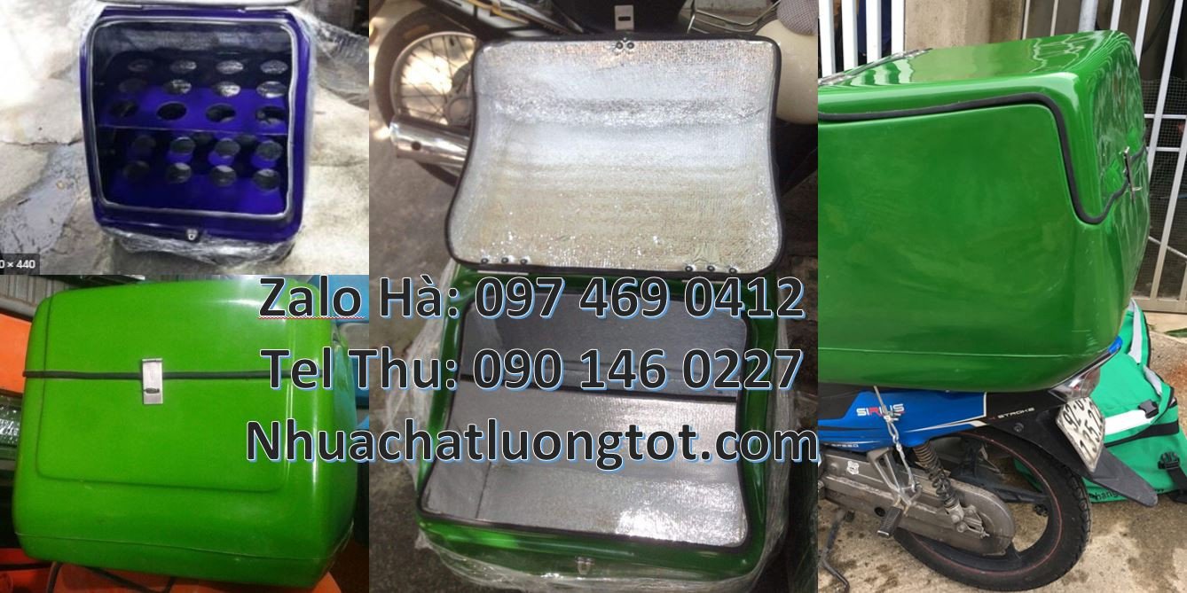 Bán thùng giao hàng sau xe máy,thùng giao hàng thương mại điện tử rẻ