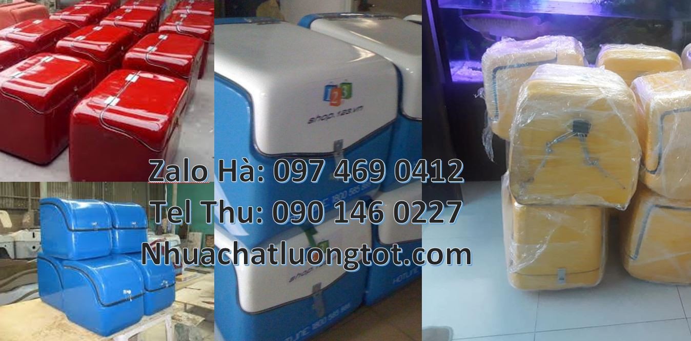 Bán thùng giao hàng sau xe máy,thùng giao hàng thương mại điện tử rẻ