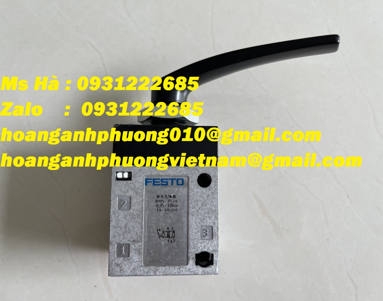 H-5-1/4-B  Nhận báo giá dòng Van festo giá tốt  Hoàng Anh Phương